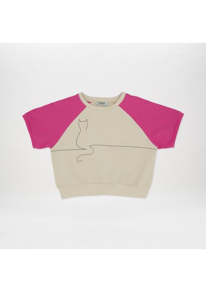 Baskı Detaylı T-Shirt