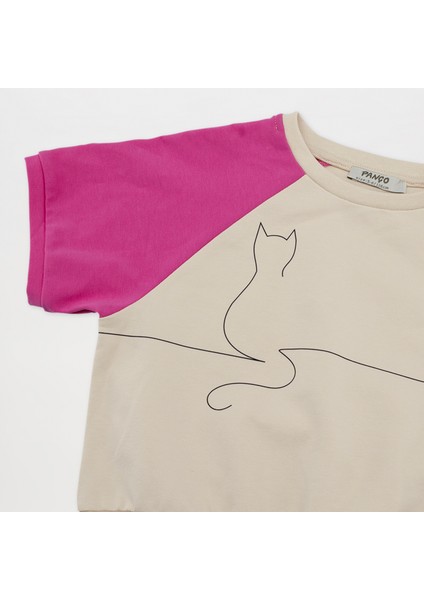 Baskı Detaylı T-Shirt