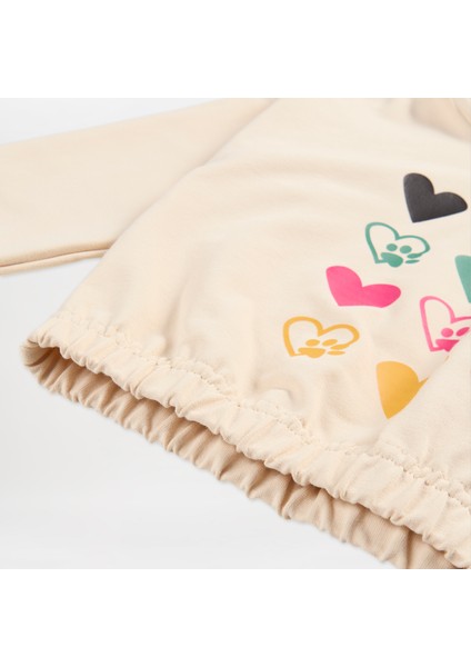 Baskı Detaylı Kapüşonlu Sweatshirt indirimleri