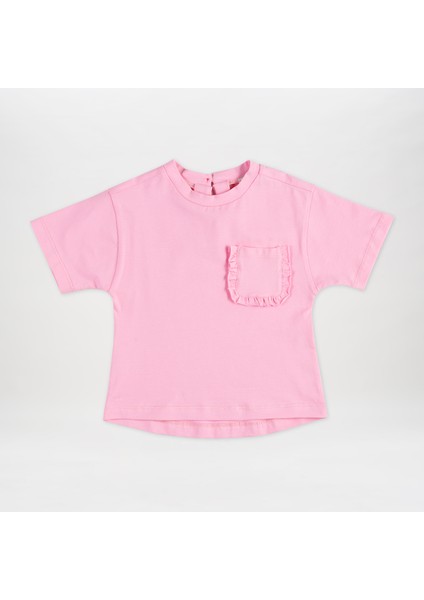 Cebi Fırfır Detaylı T-Shirt