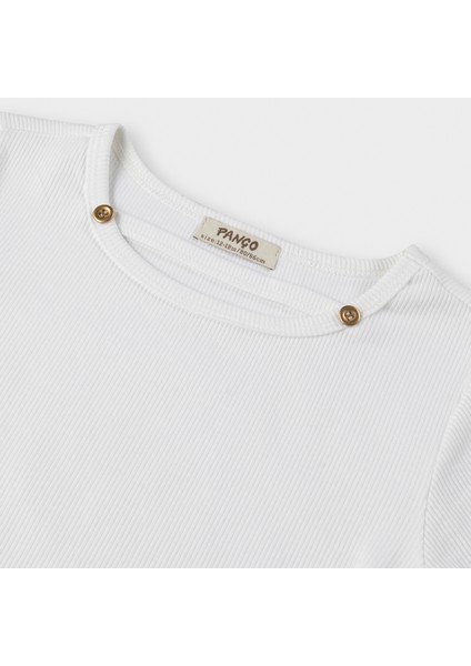 Pencere Detaylı T-Shirt