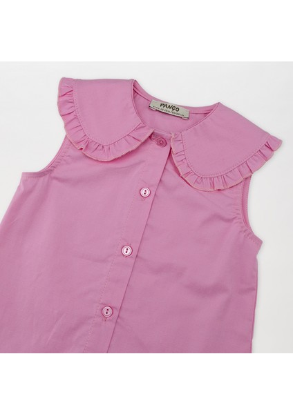 Bebe Yakalı Kolsuz Gömlek modelleri