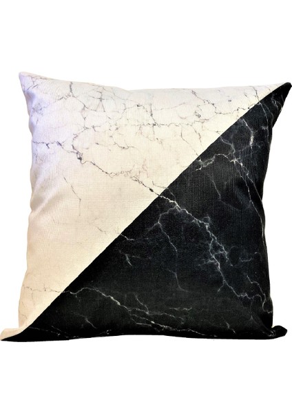 Dekoratif Kırlent Kılıfı-Marble