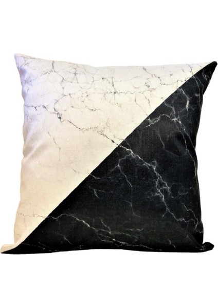 Dekoratif Kırlent Kılıfı-Marble
