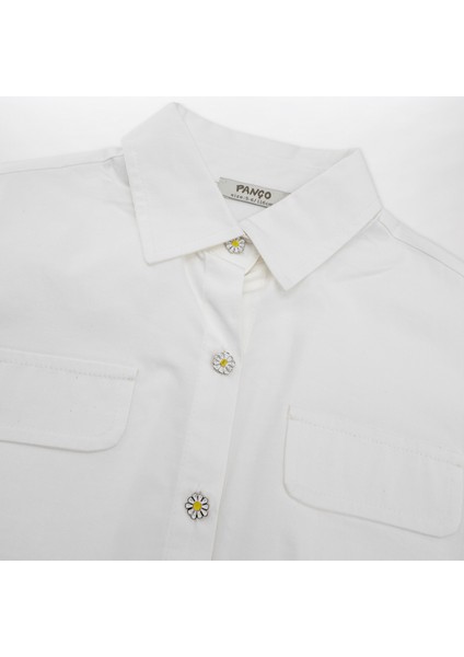 Papatya Düğmeli Gömlek modelleri