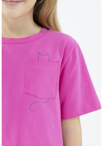 Cep Detaylı T-Shirt