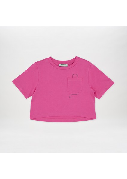 Cep Detaylı T-Shirt