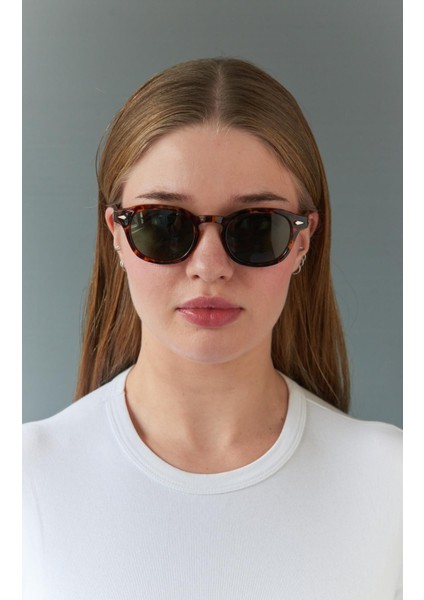 Ryan Magic Leopard Green Güneş Gözlüğü