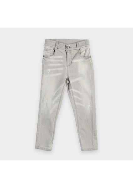 Yıkamalı Denim Pantolon