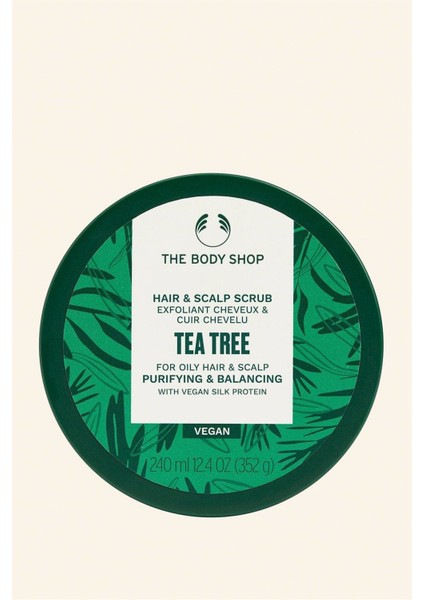 The Body Shop Çay Ağacı Tea Tree Arındırıcı, Dengeleyici Saç ve Saç Derisi Peeling 240 ML