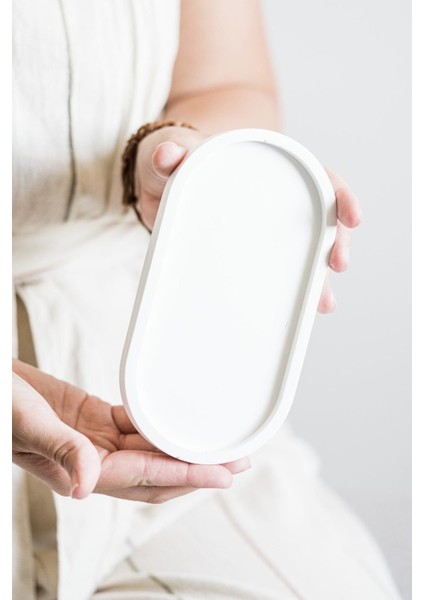 Oval Dekoratif Beton Tabak fiyatları