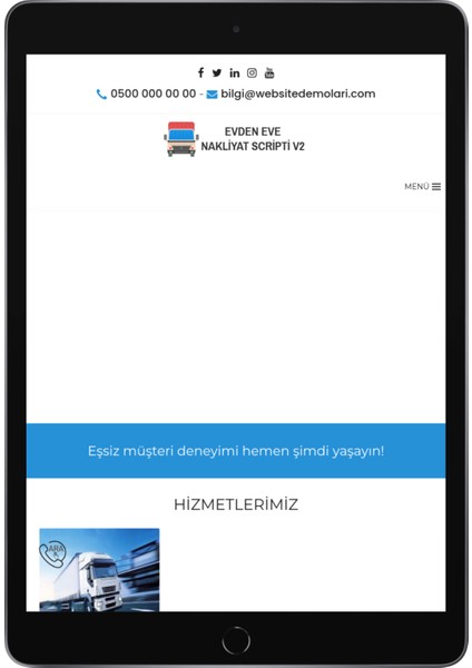 Nakliyatçı Web Paketi Nks - 129