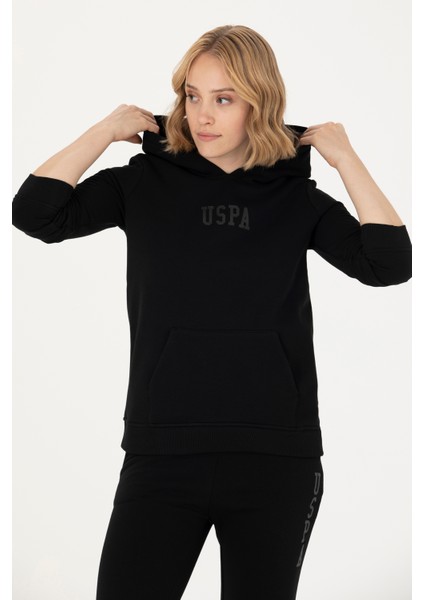 Kadın Siyah Sweatshirt 50271557-VR046