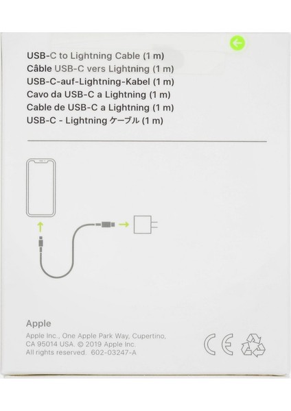 Iphone Uyumlu Şarj Kablosu Usb-C Lightning Şarj Kablosu 1 mt