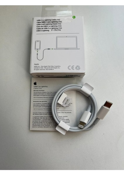 Iphone Uyumlu Şarj Kablosu Usb-C Lightning Şarj Kablosu 1 mt