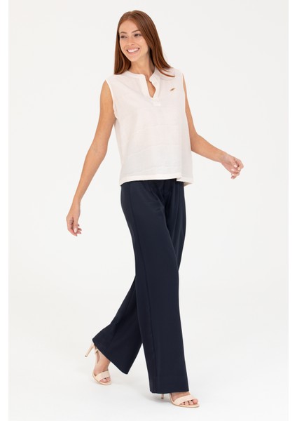 Kadın Lacivert Pantolon (Kanvas-Chino) 50263385-VR033 modelleri