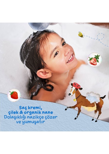 Childs Farm Çilek ve Organik Nane Özlü Çocuk Saç Krem 250ml