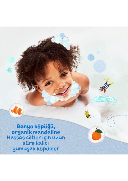 Childs Farm Organik Mandalina Özlü Çocuk Banyo Köpüğü 250ml