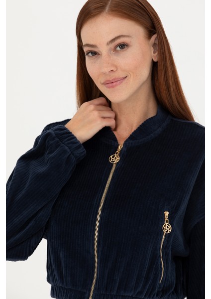 Kadın Lacivert Sweatshirt 50271608-VR033 fiyatları