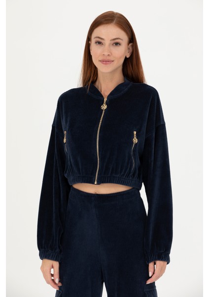 Kadın Lacivert Sweatshirt 50271608-VR033 modelleri