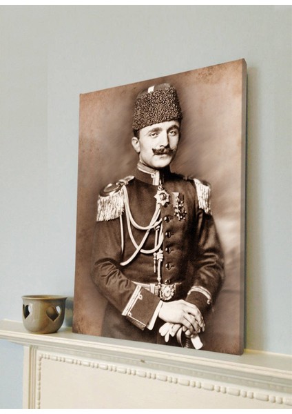 Enver Paşa Fotoğrafı Kanvas Tablosu