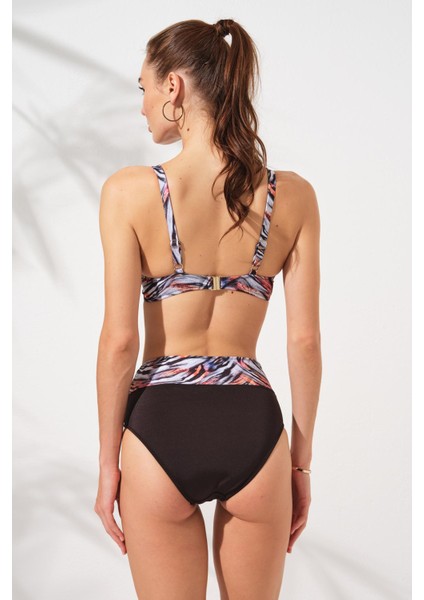 Herve Toparlayıcı Balenli Bikini Takım Tiger 231230-T fiyatları