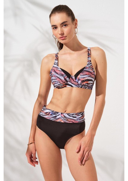 Herve Toparlayıcı Balenli Bikini Takım Tiger 231230-T modelleri