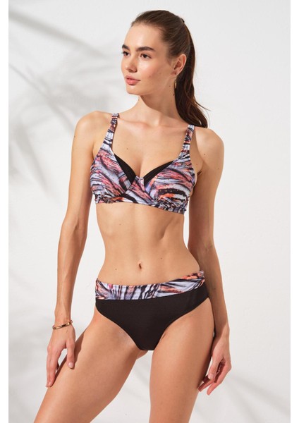 Herve Toparlayıcı Balenli Bikini Takım Tiger 231230-T fırsatları