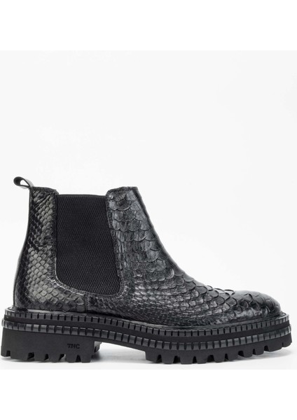 Erkek Deri Siyah Casual Bot 537 3376 Erk Bot SK23/24 Sıyah Yln