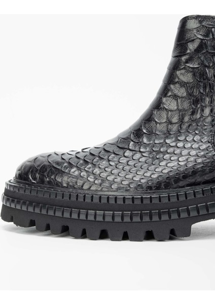 Erkek Deri Siyah Casual Bot 537 3376 Erk Bot SK23/24 Sıyah Yln modelleri