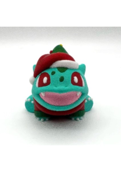 #0001 Yılbaşı Ağacı Bulbasaur Pokemon Figürü