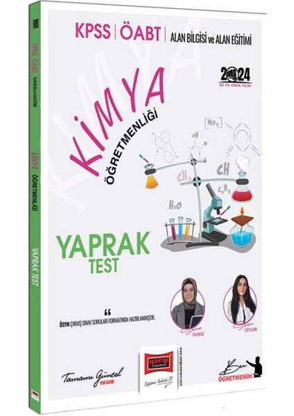 2024 ÖABT Kimya Yaprak Test