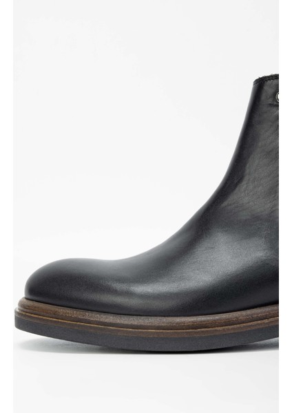 Erkek Hakiki Deri Siyah Casual Bot 537 3384 Erk Bot SK23/24 Sıyah modelleri