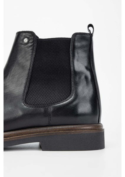 Erkek Hakiki Deri Siyah Casual Bot 537 3384 Erk Bot SK23/24 Sıyah fırsatları