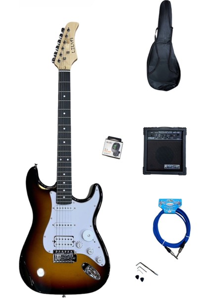 Elektro Gitar Start Kasa Set