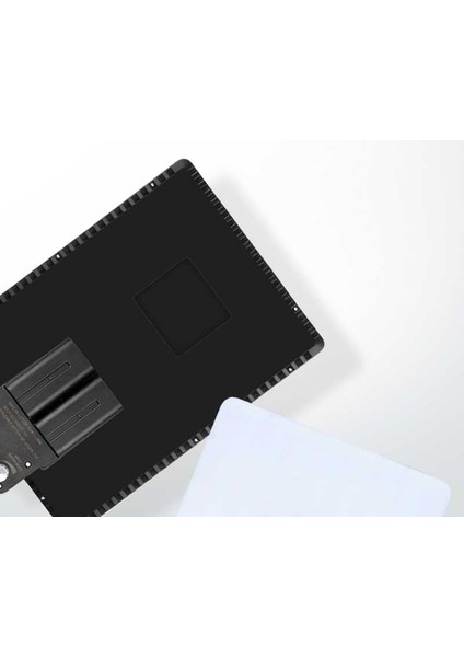 LED 528 C 3'lü Panel Set + Seyyar Yeşil Fon Perde 3x3 Metre