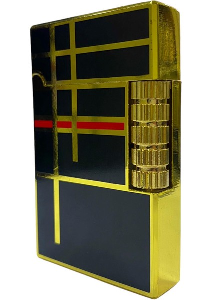 Siyah Çizgili Yandan Çarklı Gazlı Çakmak 109311 fırsatları