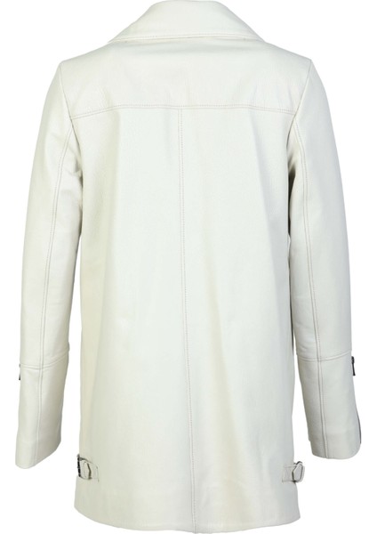 Kadın Hakiki Deri Kırık Beyaz Deri Mont 571 B-158 Byn Derımont SK23/24 Off Whıte Jumbo fırsatları