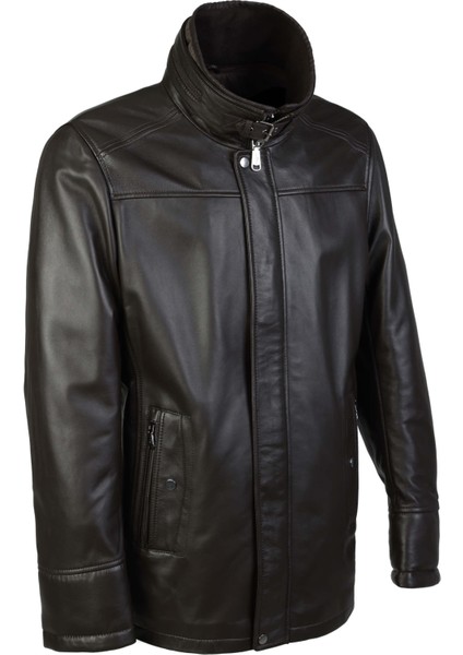 Erkek Deri Kahverengi Deri Mont 571 TNC-0018 Erk Dr Mont SK23/24 Fındık Dr fiyatları