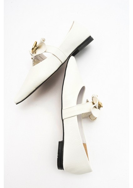 Helsi Beyaz Fiyonklu Kadın Babet fiyatları