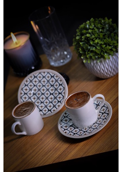 Beste 12 Parça 6 Kişilik Kahve Takımı