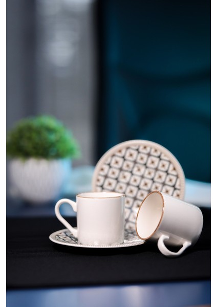 Beste 12 Parça 6 Kişilik Kahve Takımı fiyatları