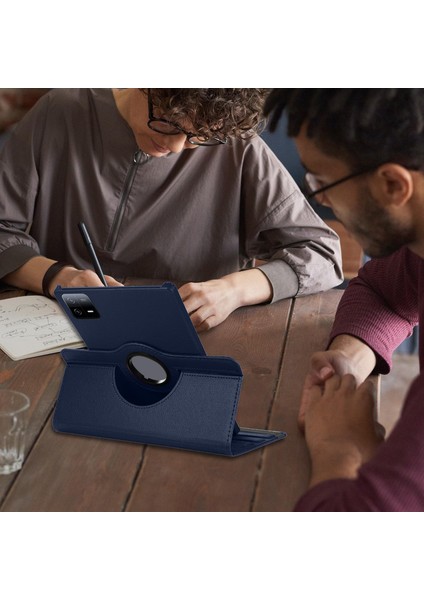 Xiaomi Mi Pad 6 & Pad 6 Pro 11 Inç Kılıf Dönebilen 360 Tablet Kılıfı Standlı Pu Deri Elastik Kapaklı Smart Tam Korumalı fiyatları