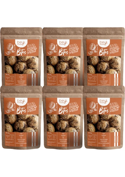 Beyk Foods Granola Bites Atıştırmalık -Portakal&bitter Çikolata X6