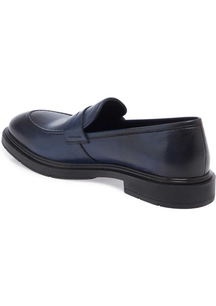 Lacivert Hakiki Deri Erkek Casual Ayakkabı - E23S1AY56540-A31 modelleri