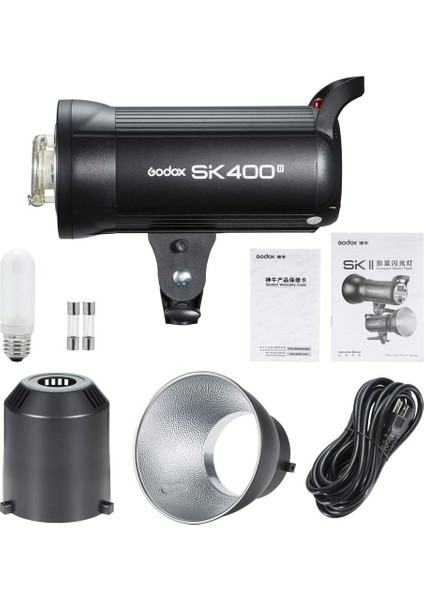 SK400 3'lü Paraflaş Set + Seyyar Fon Perde 3x6 Metre indirimleri