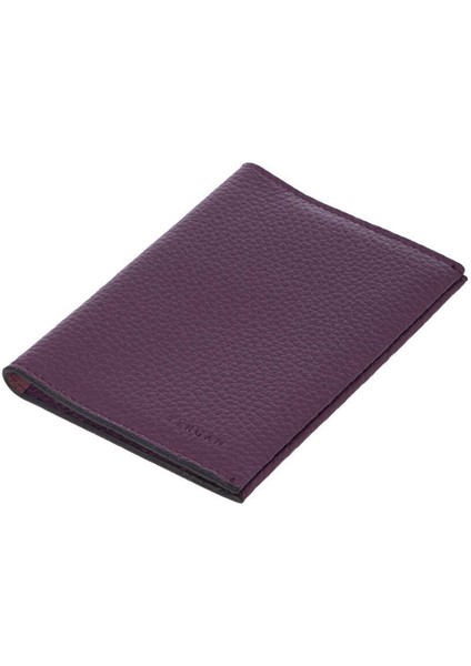 Mor Hakiki Deri Unisex Pasaportluk - S1PS00001657-C48