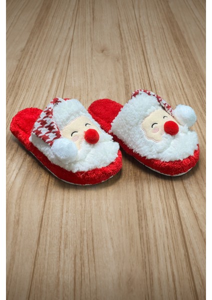 Noel Baba Yılbaşı Terliği Ev Pandufu Ev Terliği Misafir Terliği Noel Baba fırsatları