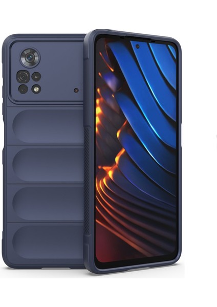 Xiaomi Poco X4 Pro 5g Kılıf Optimum Lens Çerçeveli Silikon Kapak