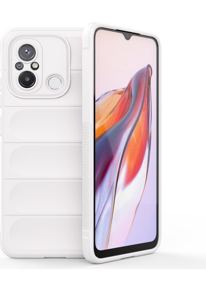 Xiaomi Redmi 12C Kılıf Optimum Lens Çerçeveli Silikon Kapak